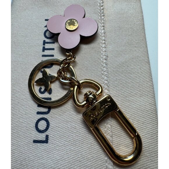Authentic Louis Vuitton Blooming Flowers BB Bag Charm and Key Holder M63085 - Picture 8 of 11
